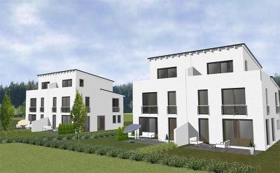Ein neues exklusives Highlight in Starnberg* Neubau von 4 modernen DHH mit Dachterrasse… fußläufig in die City